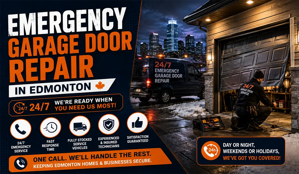 Emergency Garage Door Repair in Edmonton